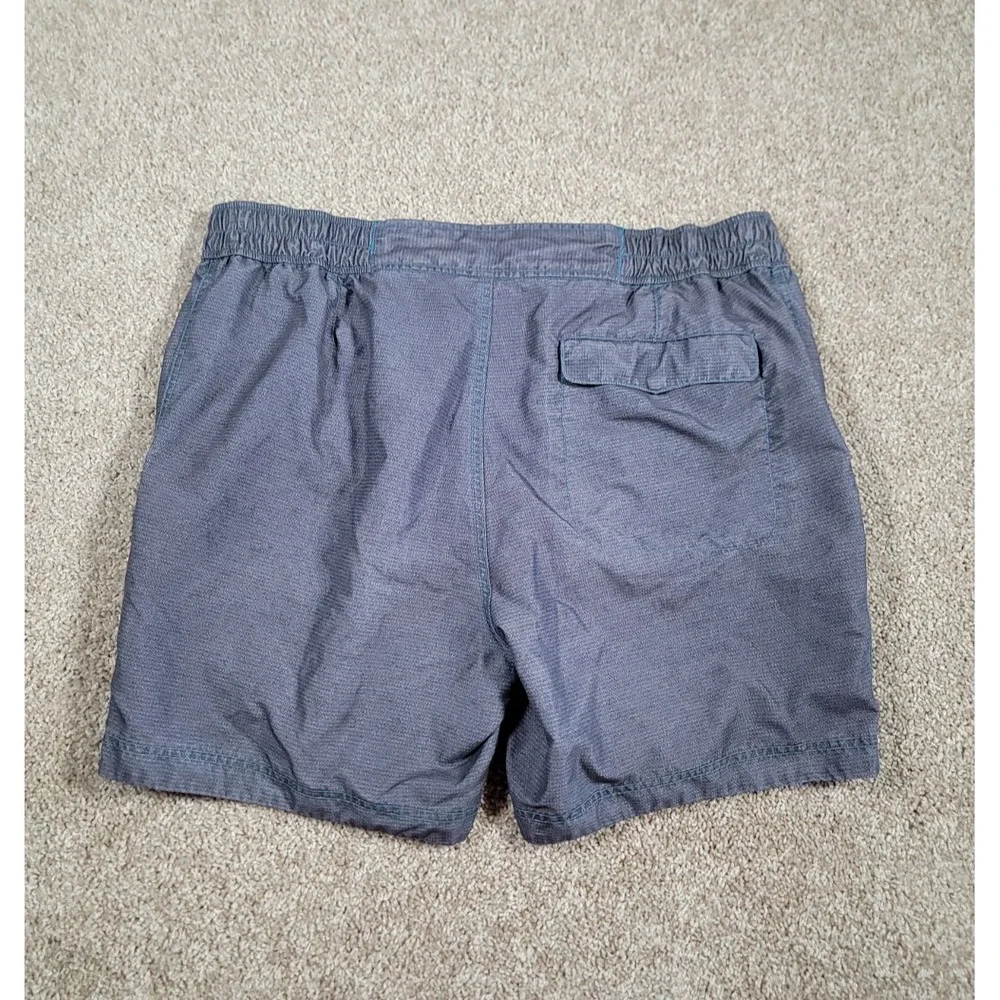 Robert Graham Mens Classic Fit Swim Trunks Size 38 Gray Lined Stretch Beach Surf